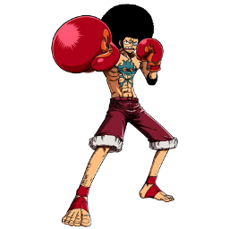 Affro Luffy Icon 256x256 png